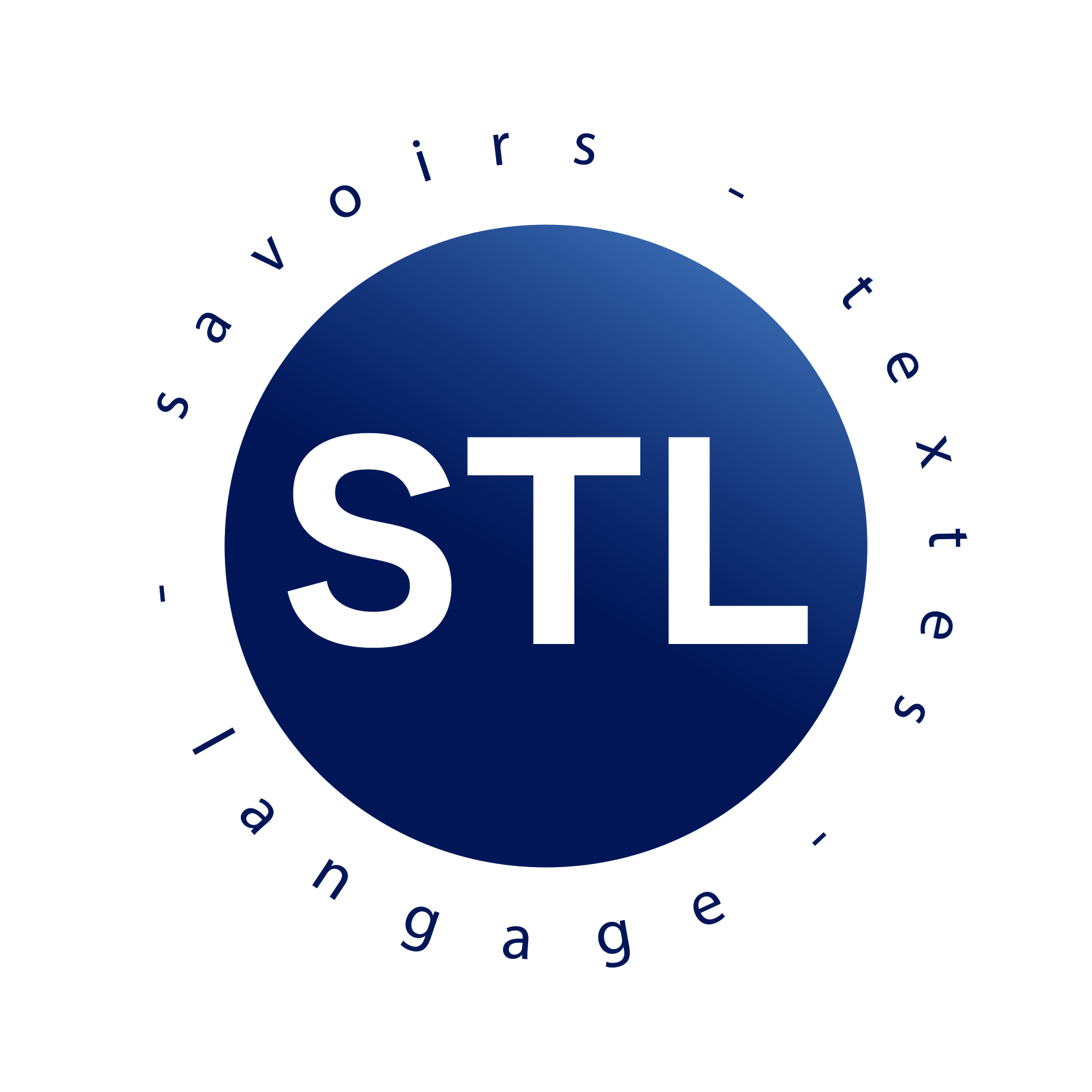 Logo du laboratoire STL Savoirs, Textes, Langage